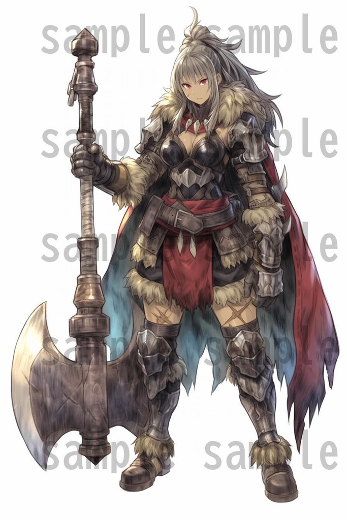 【100枚】RPG職業立ち絵イラスト part2【著作権フリー素材】TRPG