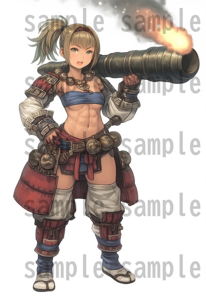 【100枚】RPG職業立ち絵イラスト part2【著作権フリー素材】TRPG