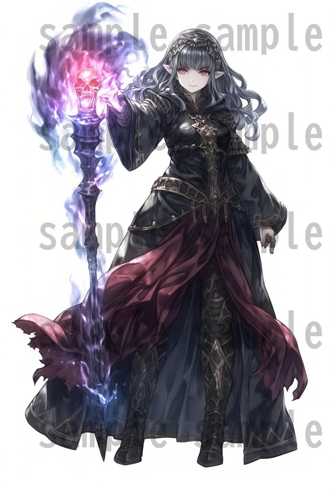 【100枚】RPG職業立ち絵イラスト part2【著作権フリー素材】TRPG