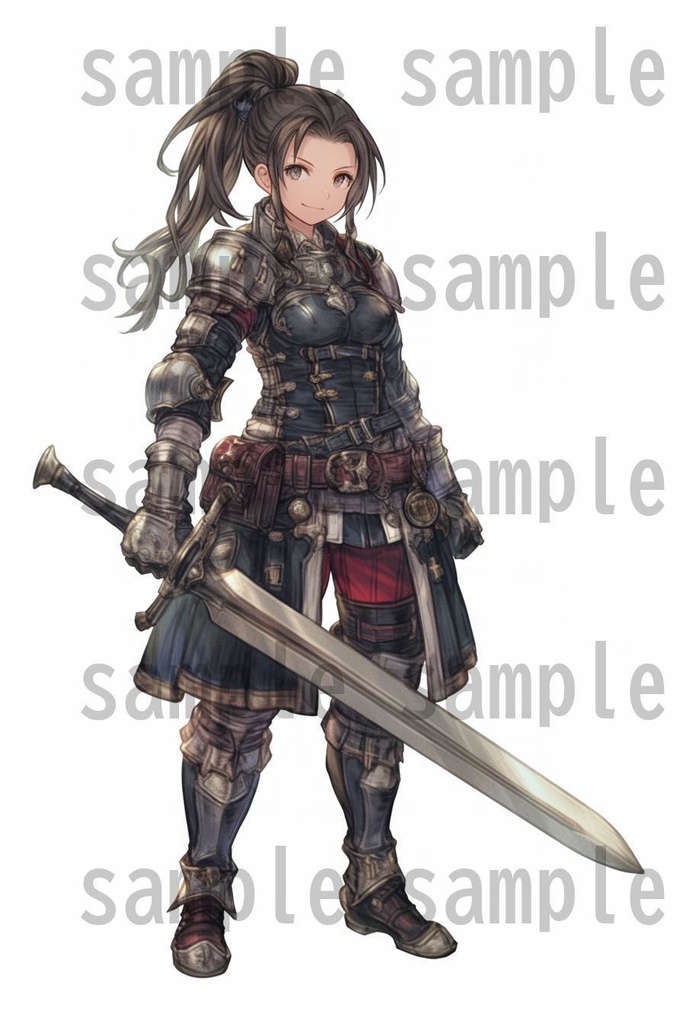 【100枚】RPG職業立ち絵イラスト part2【著作権フリー素材】TRPG