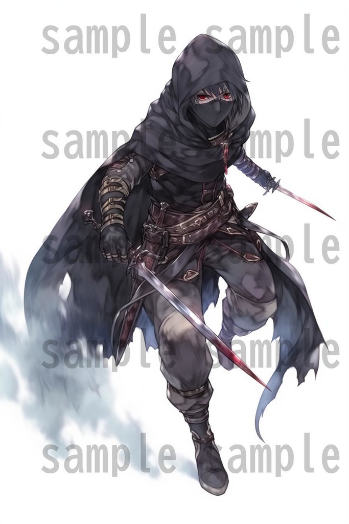 【100枚】RPG職業立ち絵イラスト part2【著作権フリー素材】TRPG