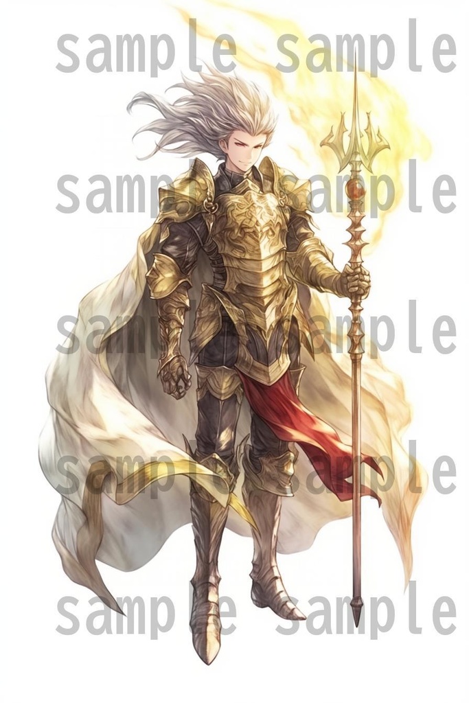 【100枚】RPG職業立ち絵イラスト part2【著作権フリー素材】TRPG