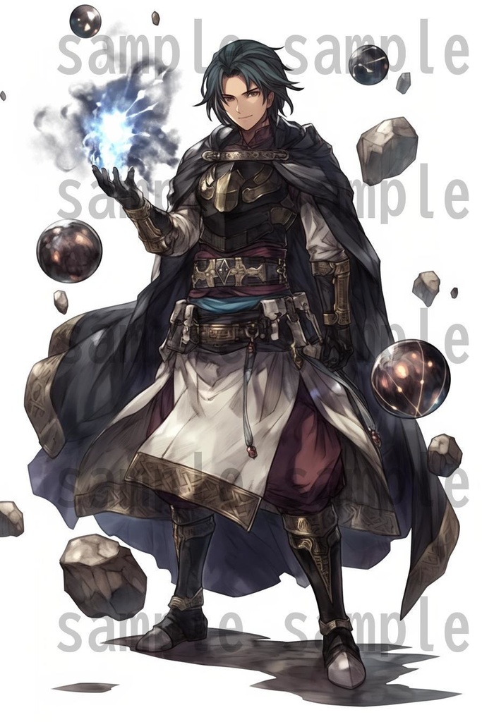 【100枚】RPG職業立ち絵イラスト part2【著作権フリー素材】TRPG