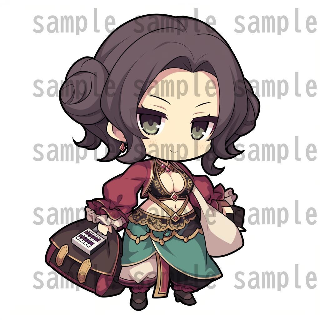 【92枚】RPG職業・ちびキャラ立ち絵イラスト/SDキャラ/二頭身【著作権フリー素材】TRPG