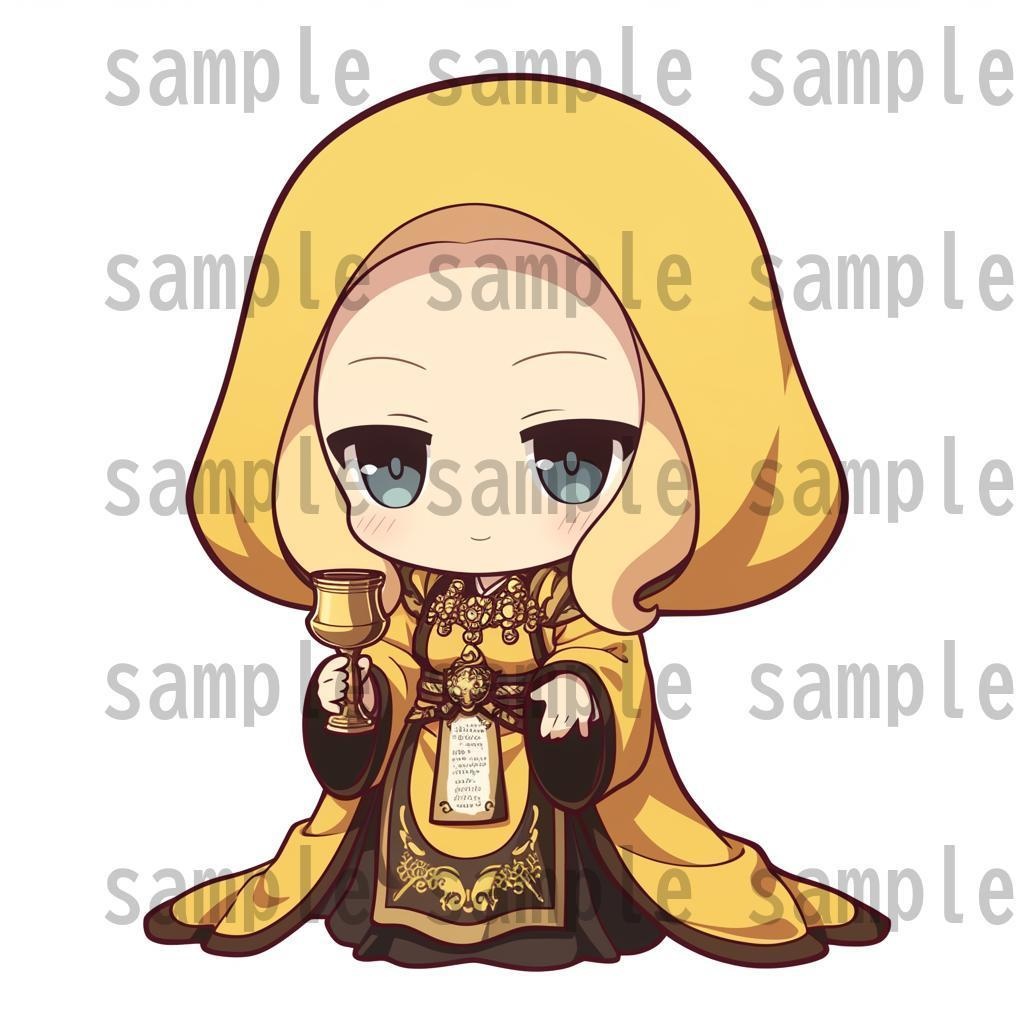 【92枚】RPG職業・ちびキャラ立ち絵イラスト/SDキャラ/二頭身【著作権フリー素材】TRPG