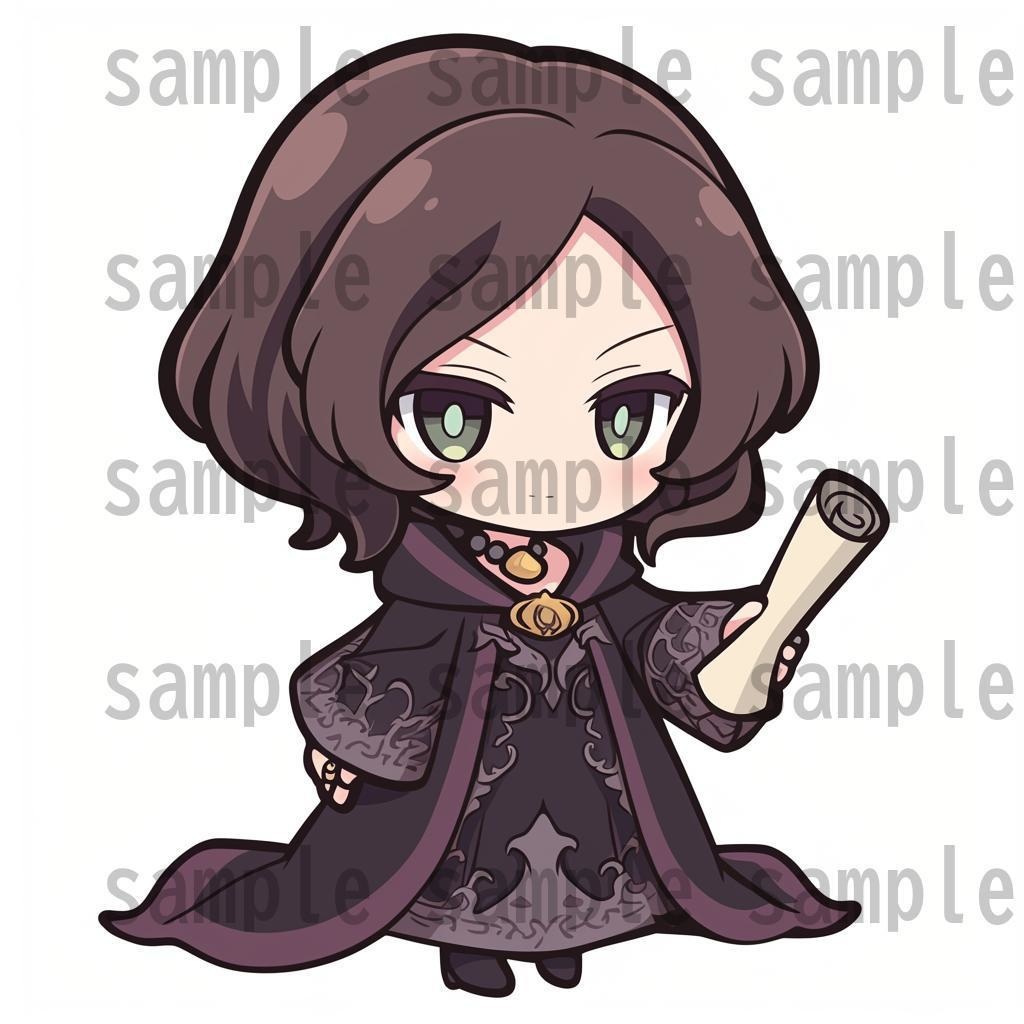 【92枚】RPG職業・ちびキャラ立ち絵イラスト/SDキャラ/二頭身【著作権フリー素材】TRPG