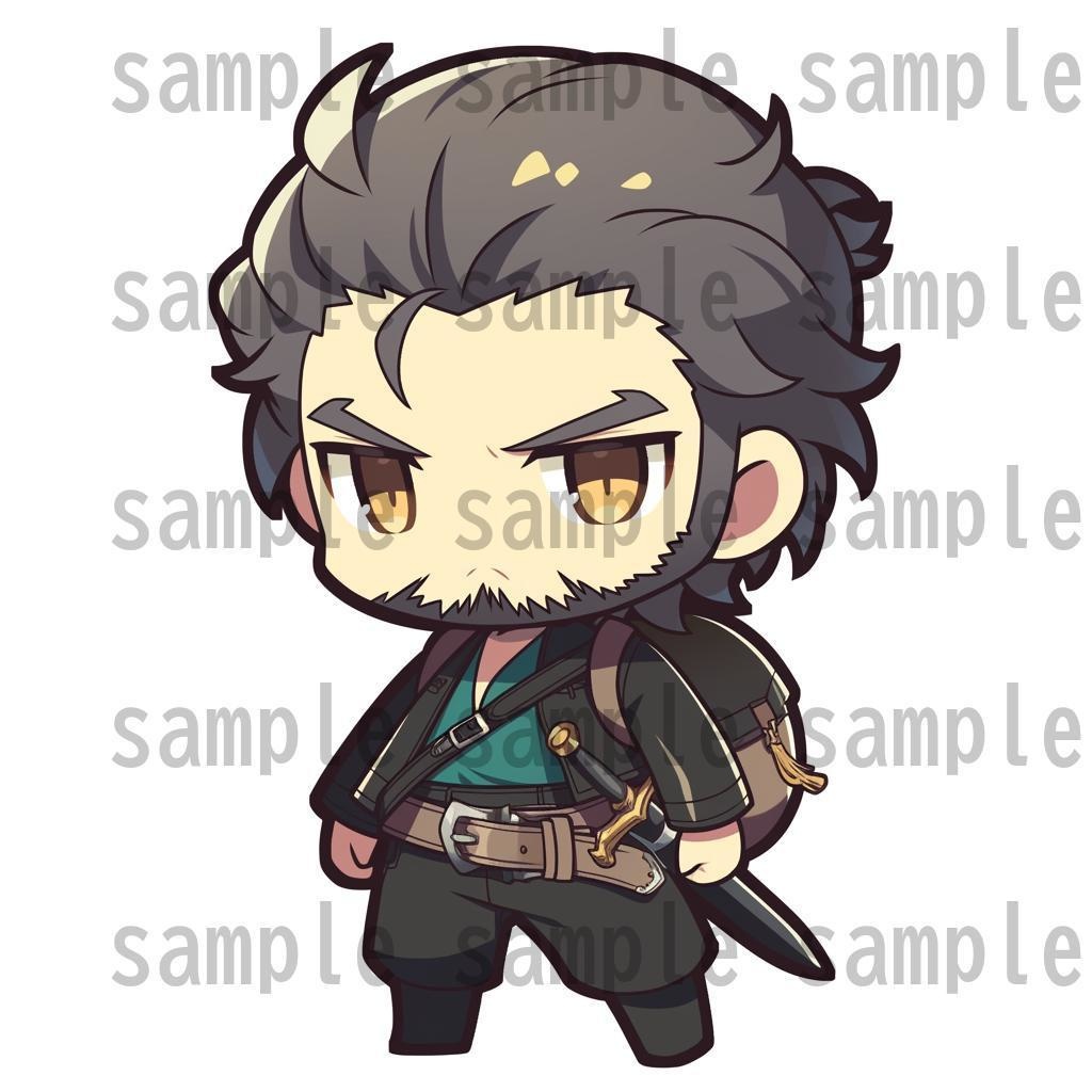 【92枚】RPG職業・ちびキャラ立ち絵イラスト/SDキャラ/二頭身【著作権フリー素材】TRPG