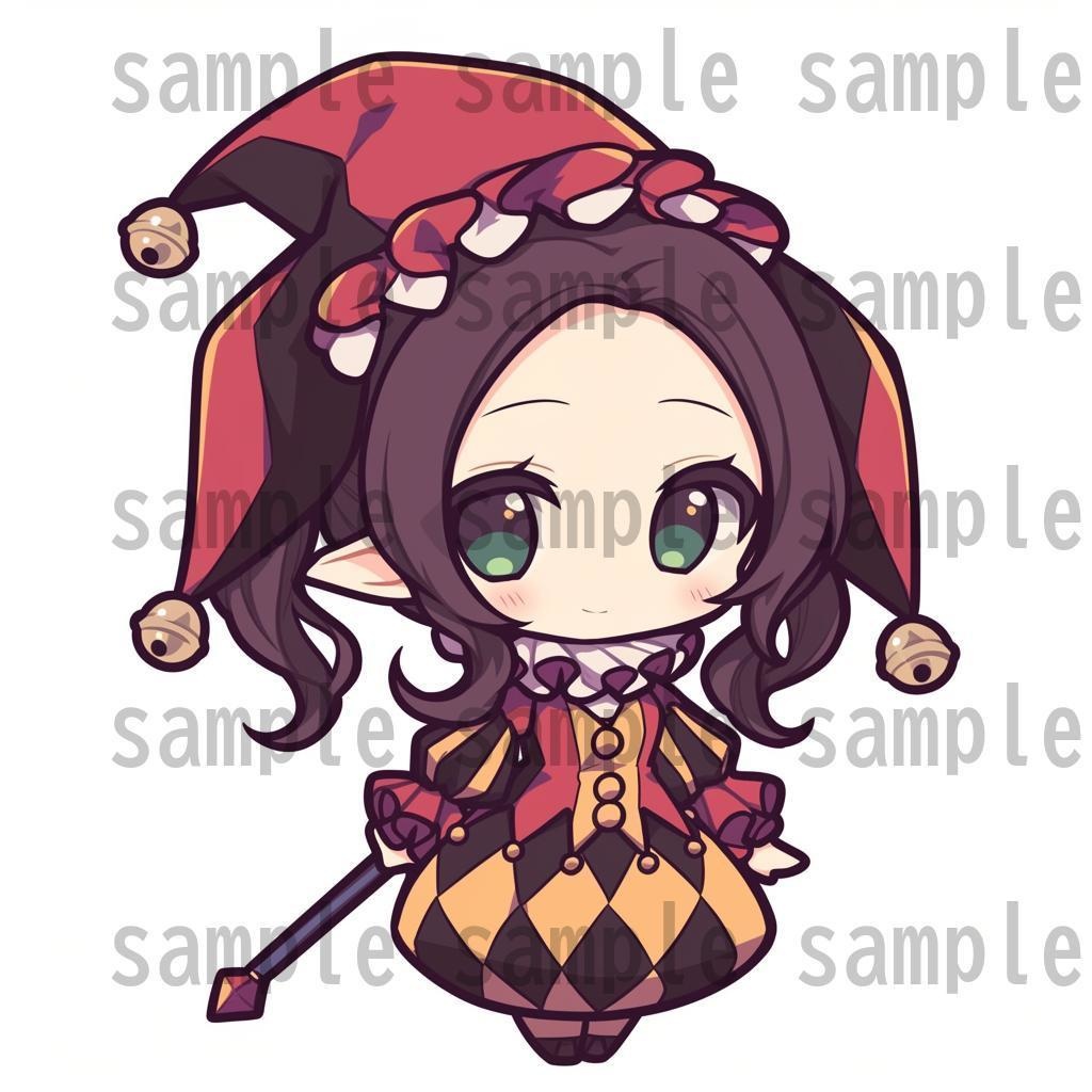 【92枚】RPG職業・ちびキャラ立ち絵イラスト/SDキャラ/二頭身【著作権フリー素材】TRPG