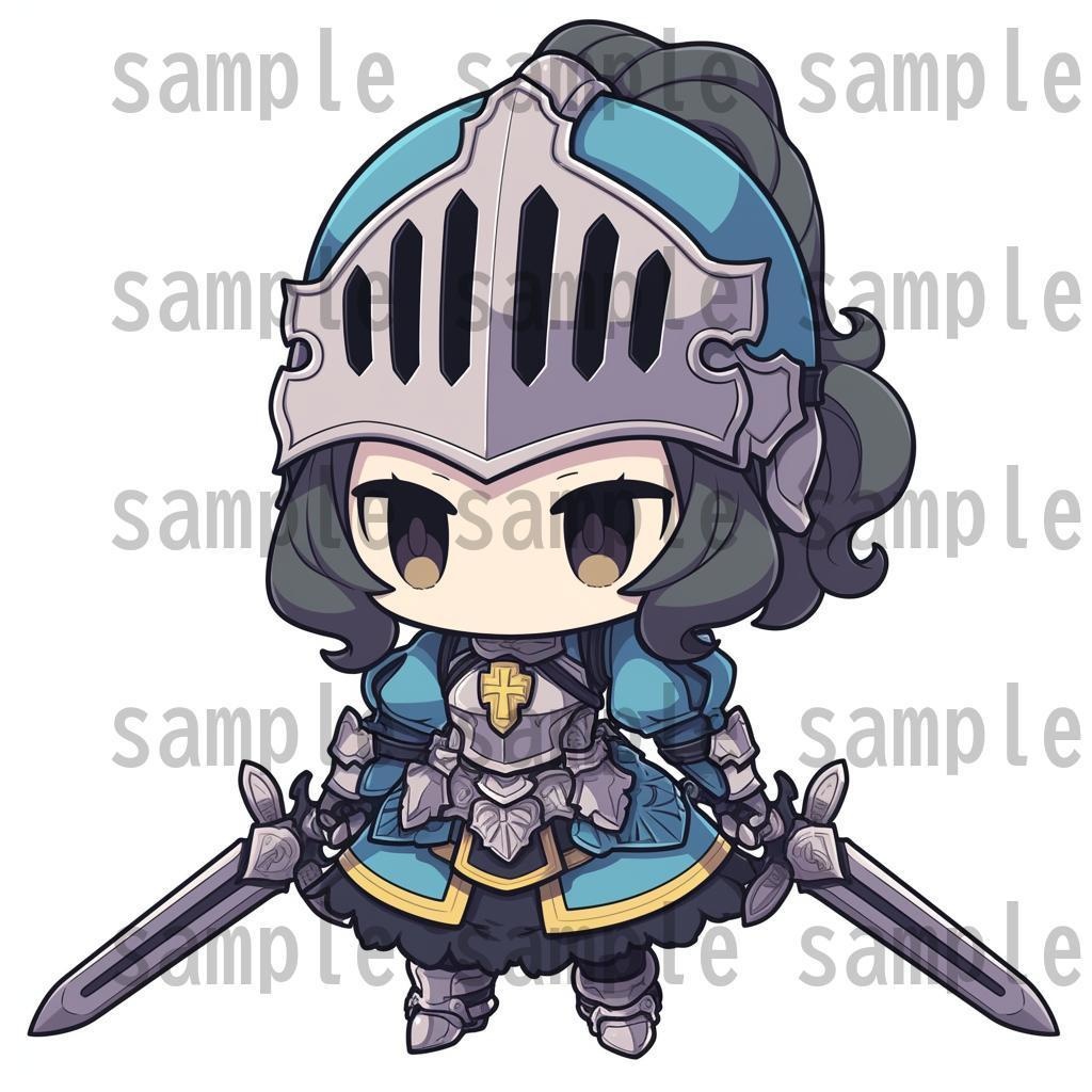 【92枚】RPG職業・ちびキャラ立ち絵イラスト/SDキャラ/二頭身【著作権フリー素材】TRPG