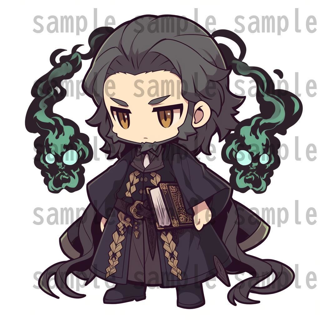 【92枚】RPG職業・ちびキャラ立ち絵イラスト/SDキャラ/二頭身【著作権フリー素材】TRPG