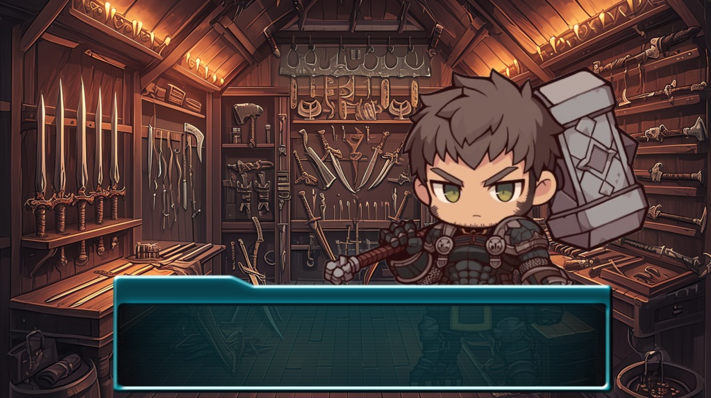 【92枚】RPG職業・ちびキャラ立ち絵イラスト/SDキャラ/二頭身【著作権フリー素材】TRPG