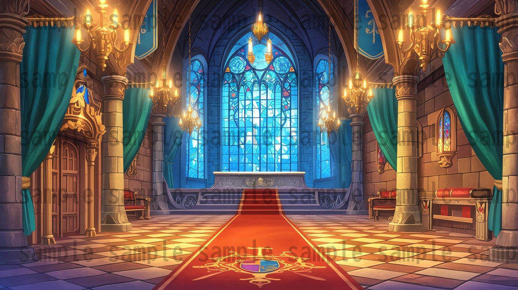 【156枚】お城 ファンタジーRPGイラスト背景画【著作権フリー素材】