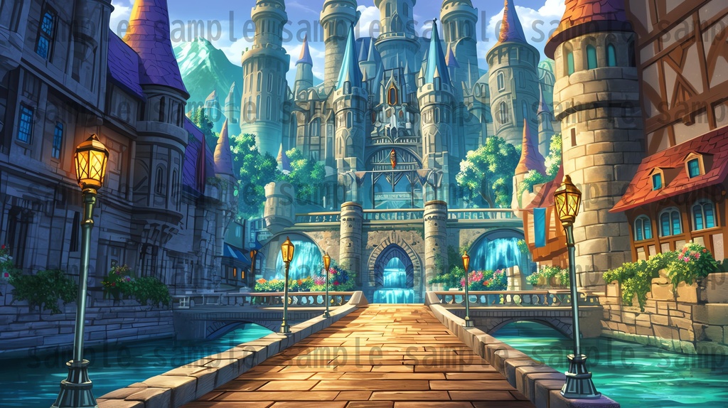 【156枚】お城 ファンタジーRPGイラスト背景画【著作権フリー素材】