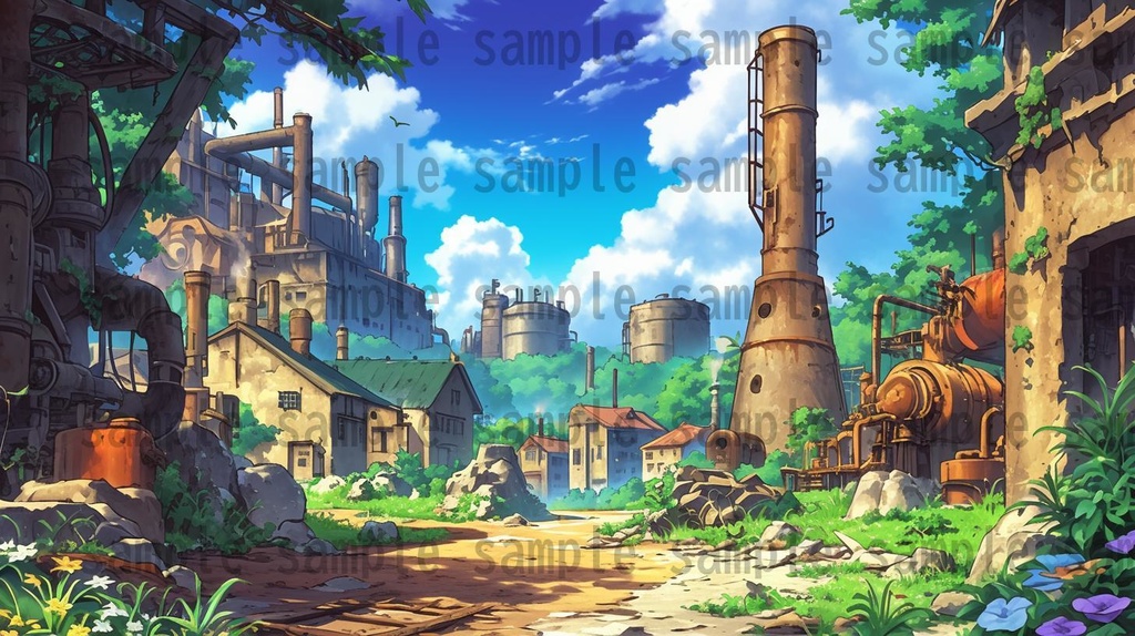 【136枚】RPG街中風景イラスト 背景画像【著作権フリー素材】ファンタジーTRPG