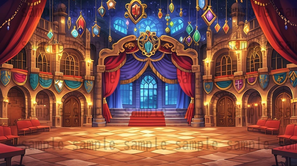 【136枚】RPG街中風景イラスト 背景画像【著作権フリー素材】ファンタジーTRPG