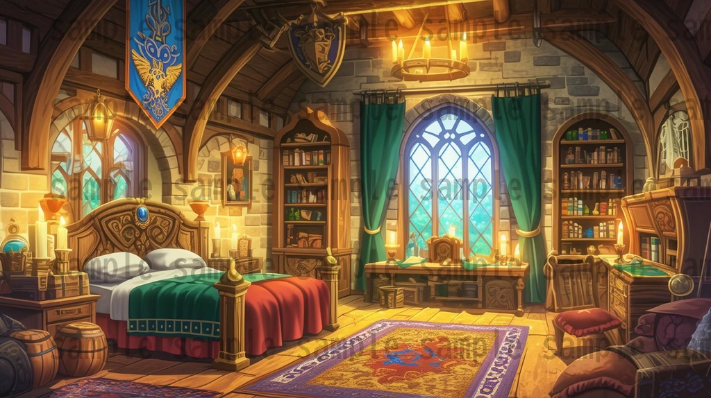 【136枚】RPG街中風景イラスト 背景画像【著作権フリー素材】ファンタジーTRPG