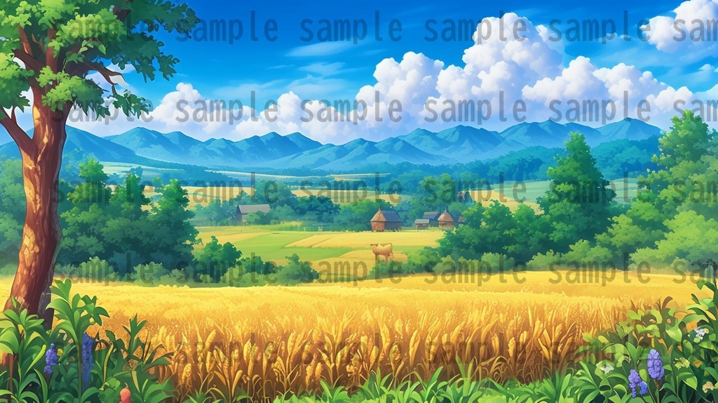 【136枚】RPG街中風景イラスト 背景画像【著作権フリー素材】ファンタジーTRPG