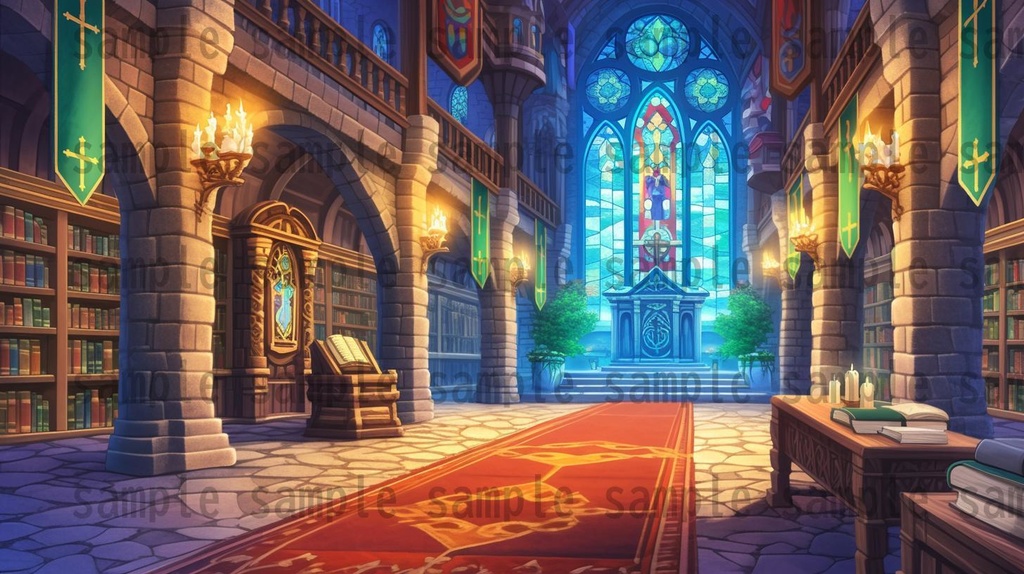 【136枚】RPG街中風景イラスト 背景画像【著作権フリー素材】ファンタジーTRPG