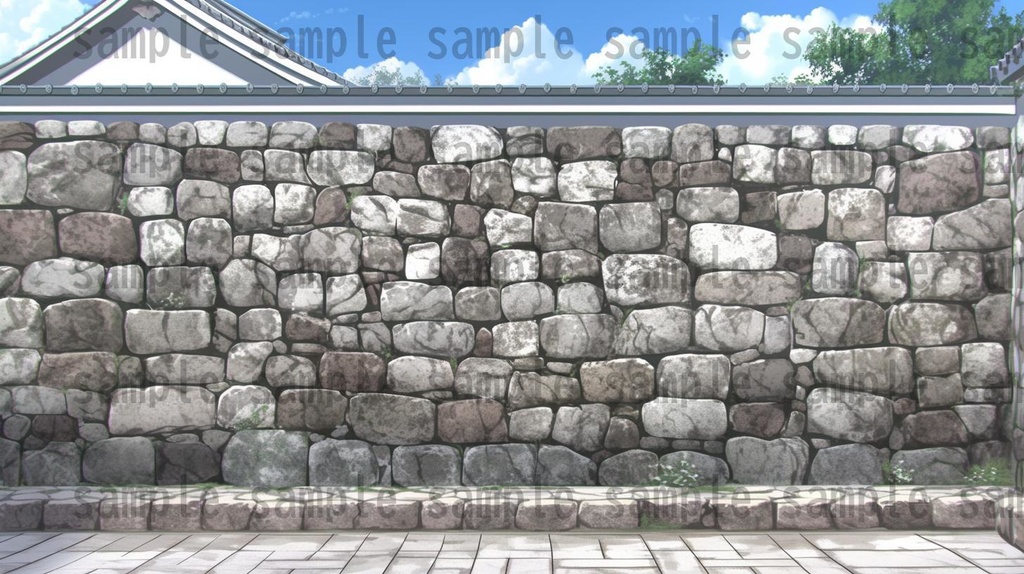 【120枚】日本のお城 背景イラスト【著作権フリー画像素材】