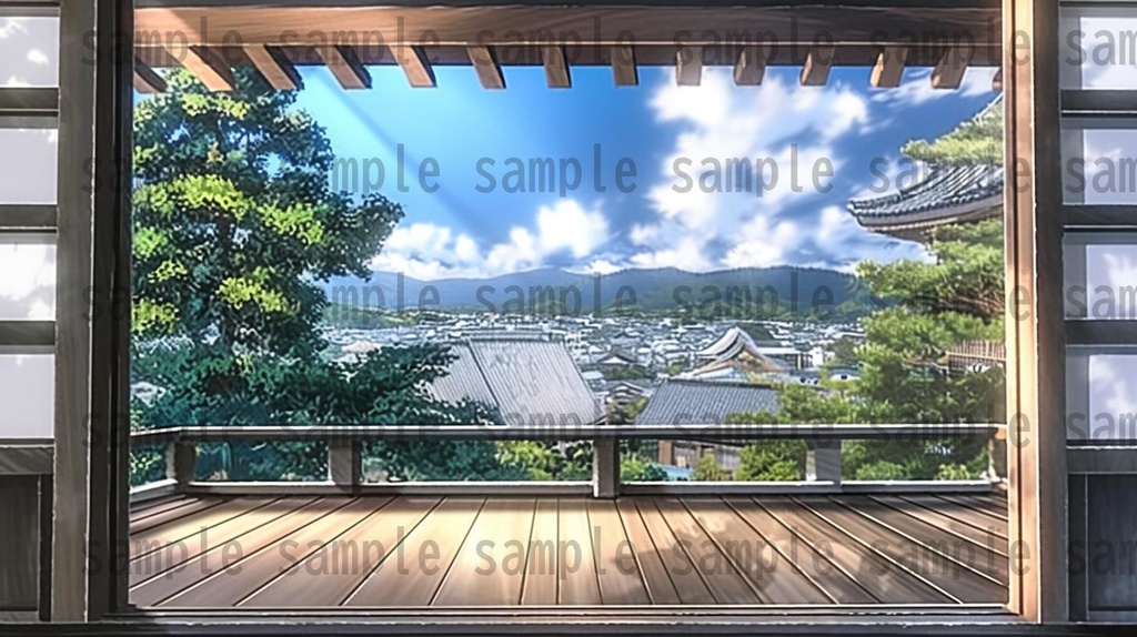 【120枚】日本のお城 背景イラスト【著作権フリー画像素材】