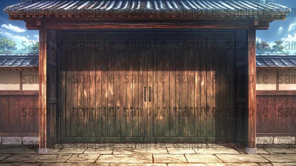 【200枚】戦国時代 和の背景画 村・街中など 【著作権フリー画像素材】