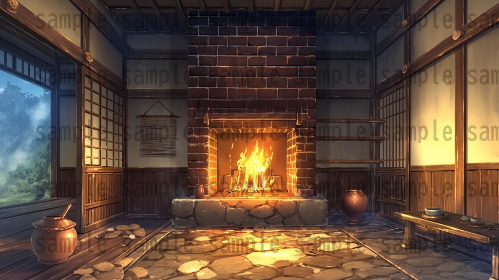 【200枚】戦国時代 和の背景画 村・街中など 【著作権フリー画像素材】