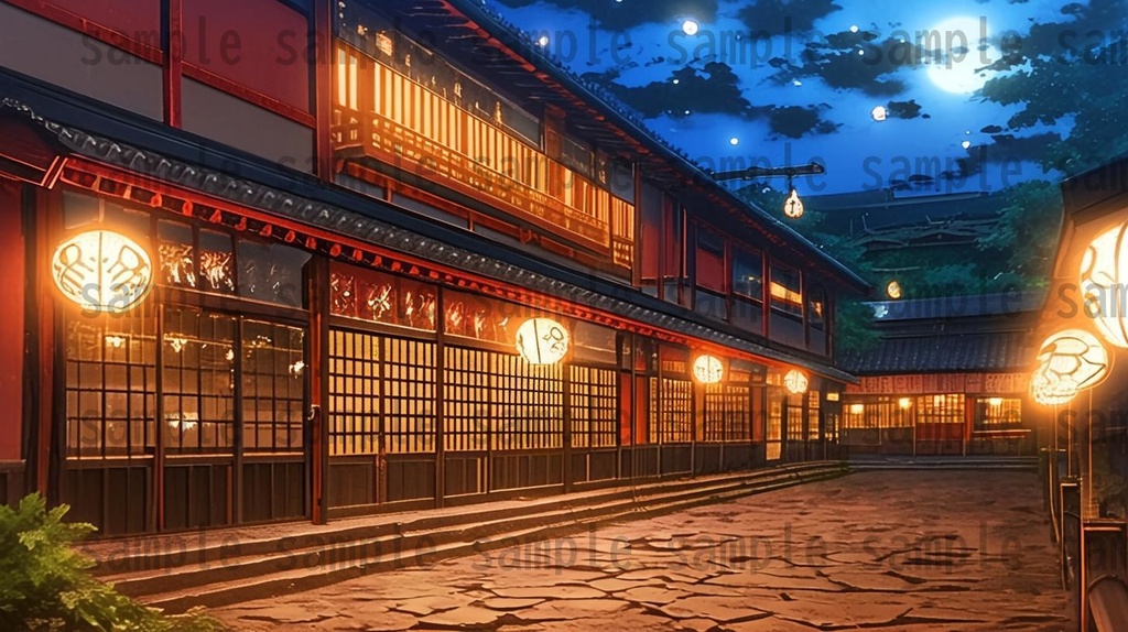 【200枚】戦国時代 和の背景画 村・街中など 【著作権フリー画像素材】