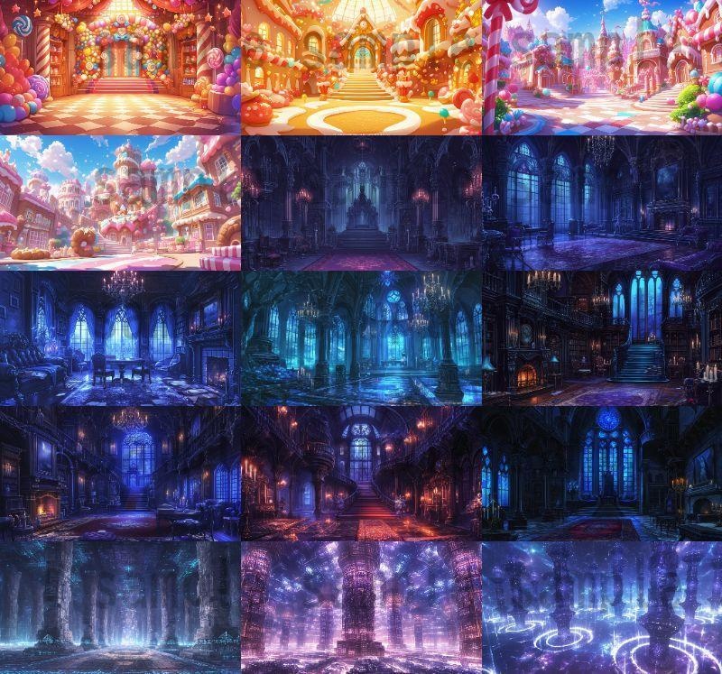 【127枚】ボスの部屋 背景イラスト【著作権フリー画像素材】