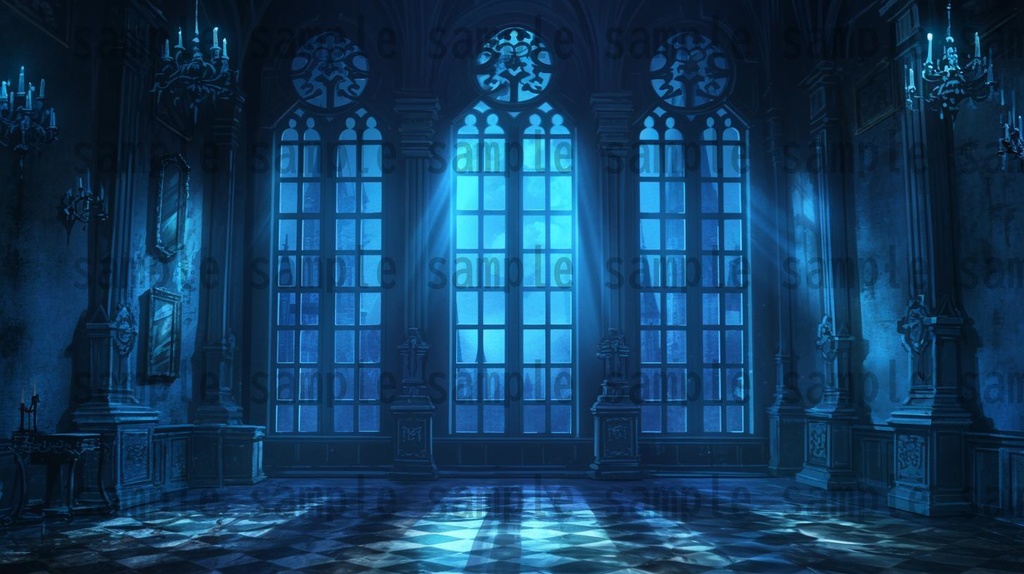 【114枚】魔王城(ラスボスの城)の背景イラスト【著作権フリー素材風景画像】