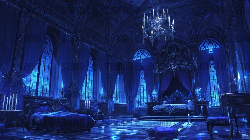 【114枚】魔王城(ラスボスの城)の背景イラスト【著作権フリー素材風景画像】