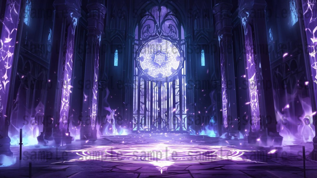 【114枚】魔王城(ラスボスの城)の背景イラスト【著作権フリー素材風景画像】