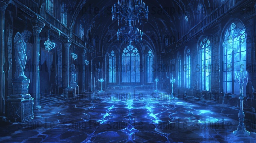 【114枚】魔王城(ラスボスの城)の背景イラスト【著作権フリー素材風景画像】