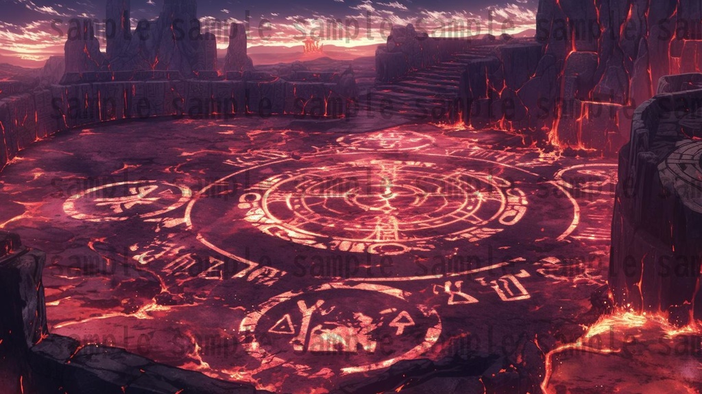 【166枚】古代文明の背景イラスト【著作権フリー素材風景画像】ファンタジーRPG