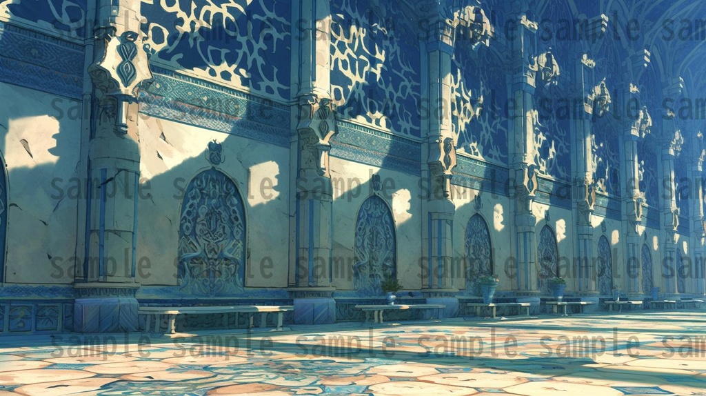 【166枚】古代文明の背景イラスト【著作権フリー素材風景画像】ファンタジーRPG