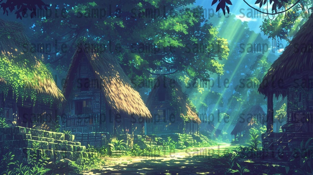 【166枚】古代文明の背景イラスト【著作権フリー素材風景画像】ファンタジーRPG