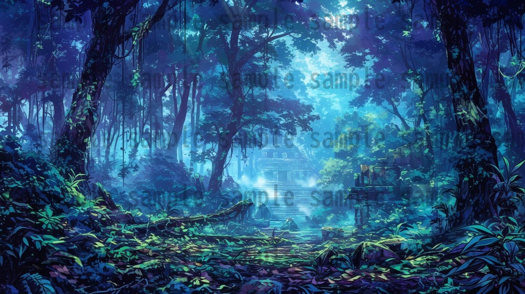 【166枚】古代文明の背景イラスト【著作権フリー素材風景画像】ファンタジーRPG