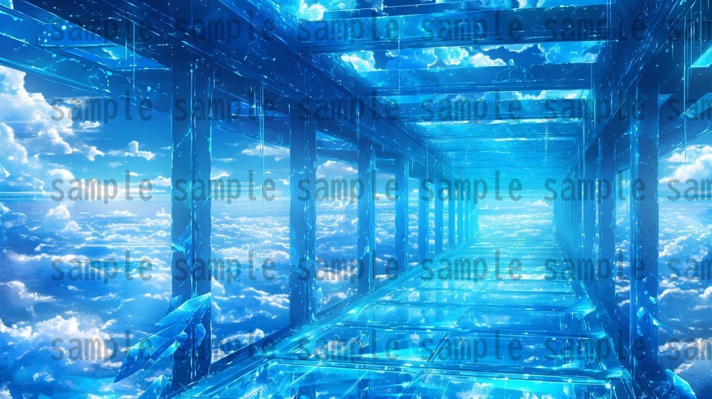 【163枚】天空城 風景背景イラスト【著作権フリー素材】ファンタジーRPG