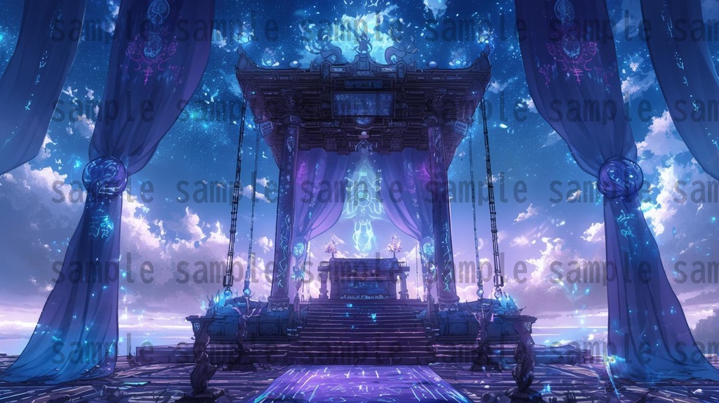 【163枚】天空城 風景背景イラスト【著作権フリー素材】ファンタジーRPG