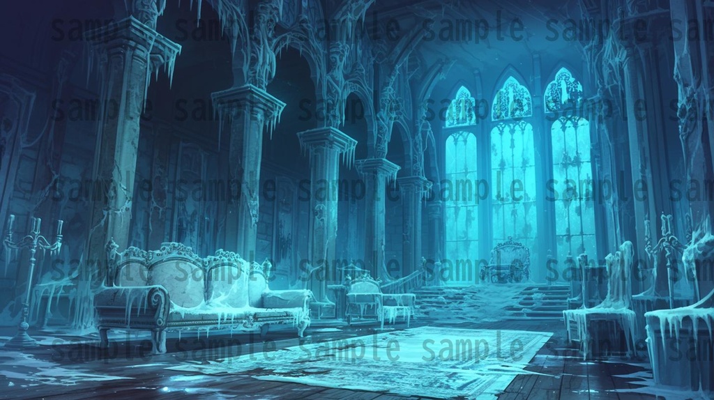 【164枚】不死城 風景背景イラスト【著作権フリー素材】ダークファンタジー・ホラー画像