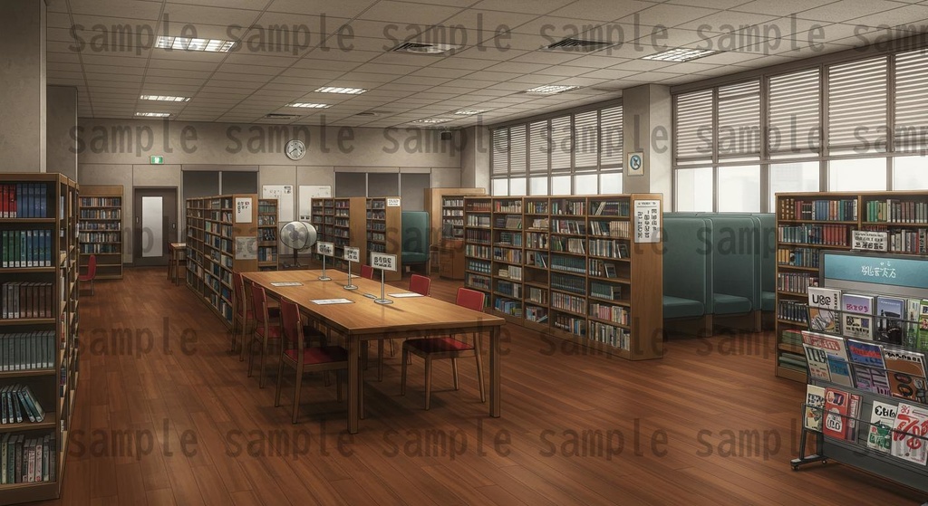 【179枚】現代の室内背景イラスト 90種類【著作権フリー素材】TRPG/ノベルゲーム/背景画像