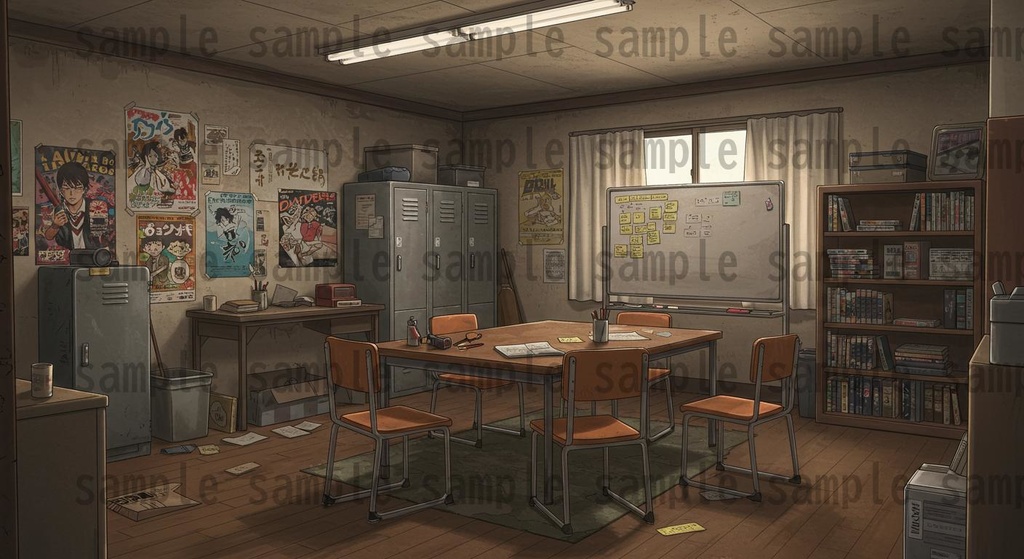 【179枚】現代の室内背景イラスト 90種類【著作権フリー素材】TRPG/ノベルゲーム/背景画像