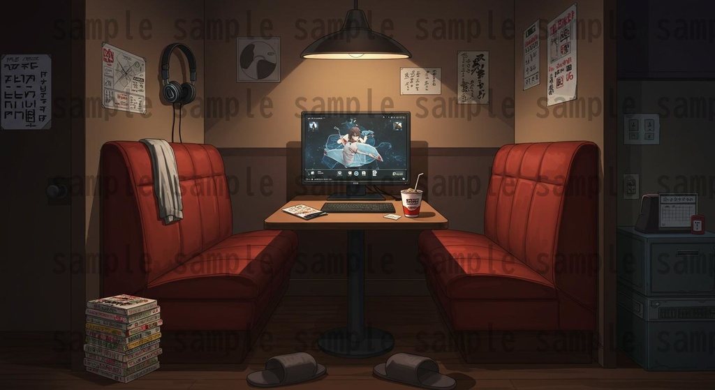 【179枚】現代の室内背景イラスト 90種類【著作権フリー素材】TRPG/ノベルゲーム/背景画像