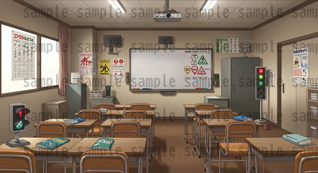 【179枚】現代の室内背景イラスト 90種類【著作権フリー素材】TRPG/ノベルゲーム/背景画像