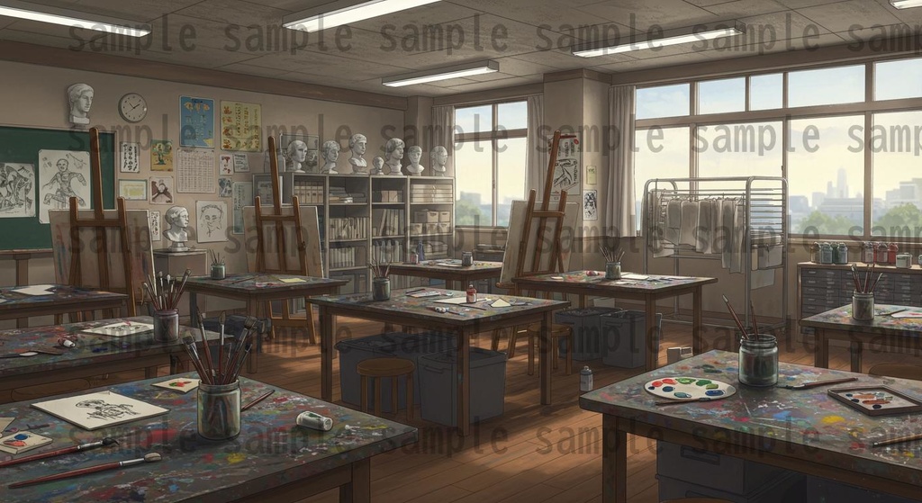 【179枚】現代の室内背景イラスト 90種類【著作権フリー素材】TRPG/ノベルゲーム/背景画像