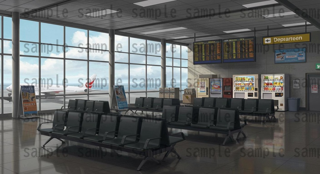 【179枚】現代の室内背景イラスト 90種類【著作権フリー素材】TRPG/ノベルゲーム/背景画像