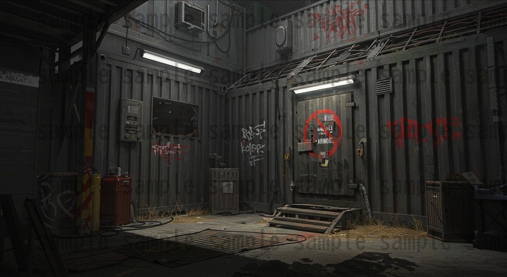 【36種類】サイバーパンク・ディストピア 背景・風景素材【著作権フリー素材】