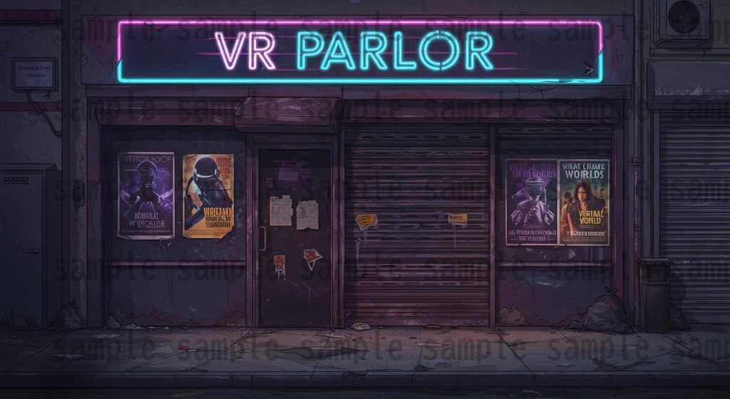 【36種類】サイバーパンク・ディストピア 背景・風景素材【著作権フリー素材】