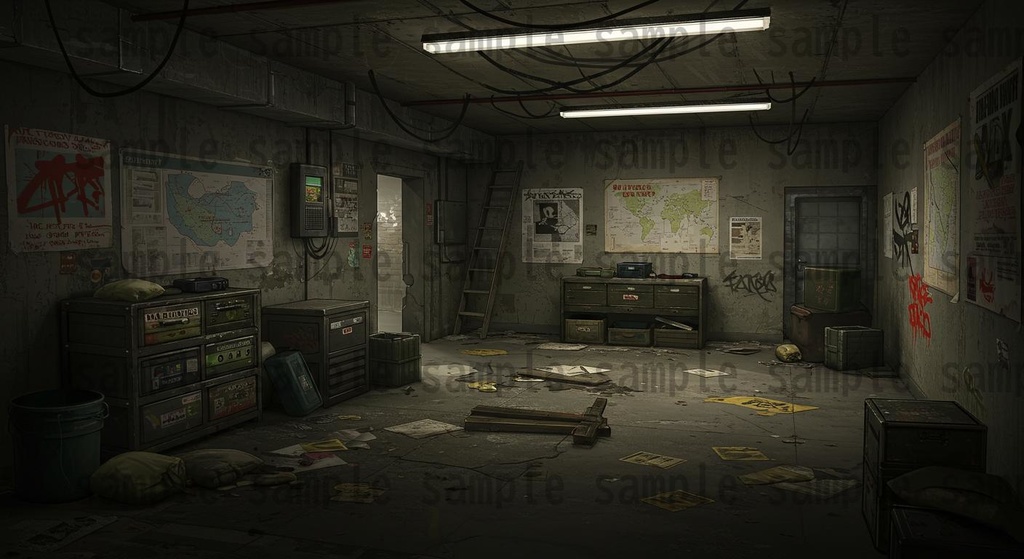 【36種類】サイバーパンク・ディストピア 背景・風景素材【著作権フリー素材】