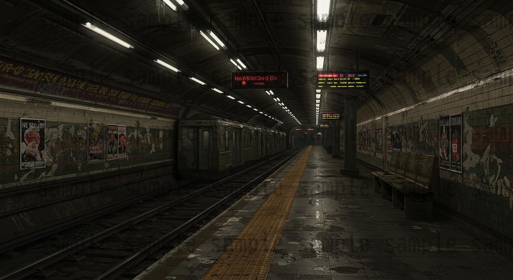 【36種類】サイバーパンク・ディストピア 背景・風景素材【著作権フリー素材】