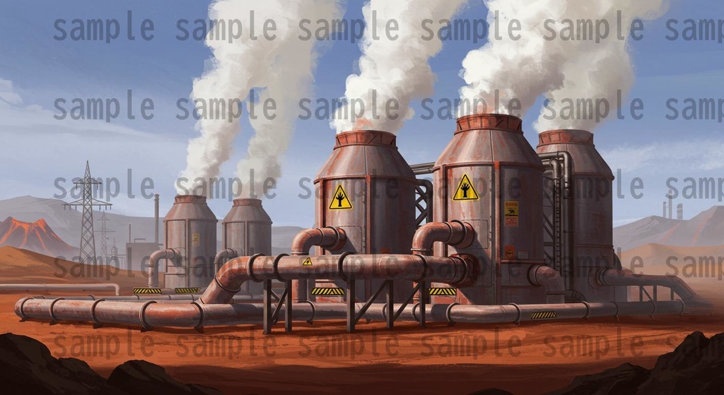 【36種類】サイバーパンク・ディストピア 背景・風景素材【著作権フリー素材】